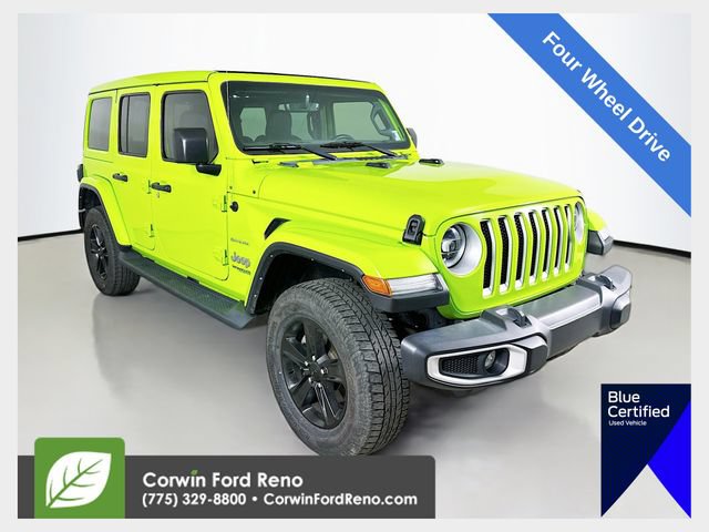 Used 2021 Jeep Wrangler Unlimited Sahara AWD/4WD image 1