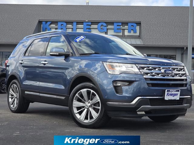 Certified 2018 Ford Explorer Limited w/ Equipment Group 301A AWD/4WD image 1