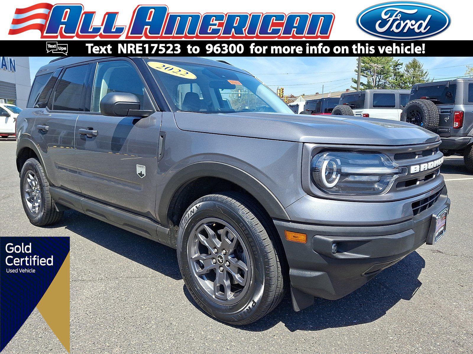 Certified 2022 Ford Bronco Sport Big Bend w/ Convenience Package