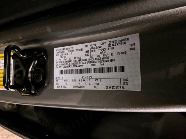 Certified 2020 Ford F150 XLT w/ Equipment Group 302A Luxury AWD/4WD image 33