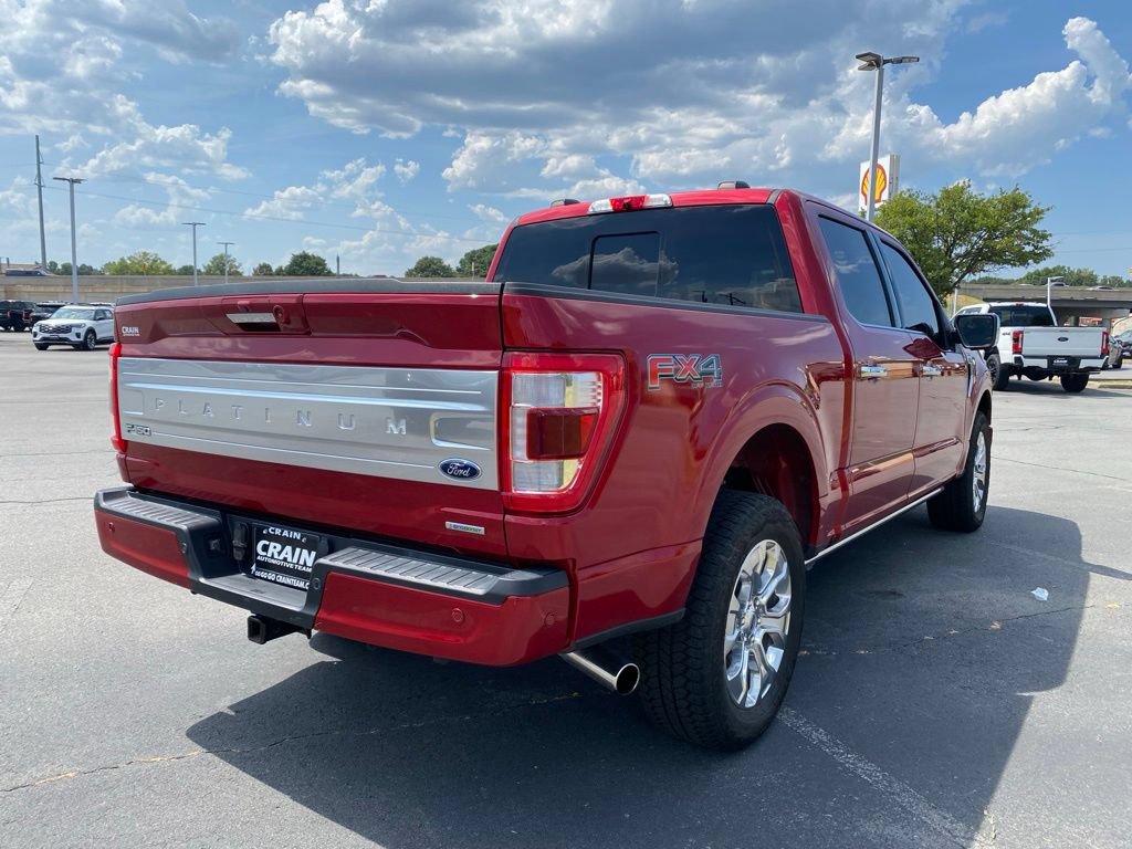 Certified 2022 Ford F150 Platinum w/ Equipment Group 701A High AWD/4WD image 7
