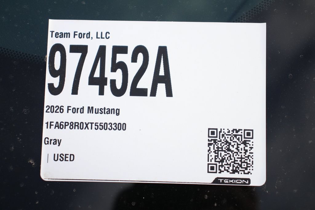 Certified 2026 Ford Mustang Dark Horse w/ Dark Horse Handlin Package RWD image 27