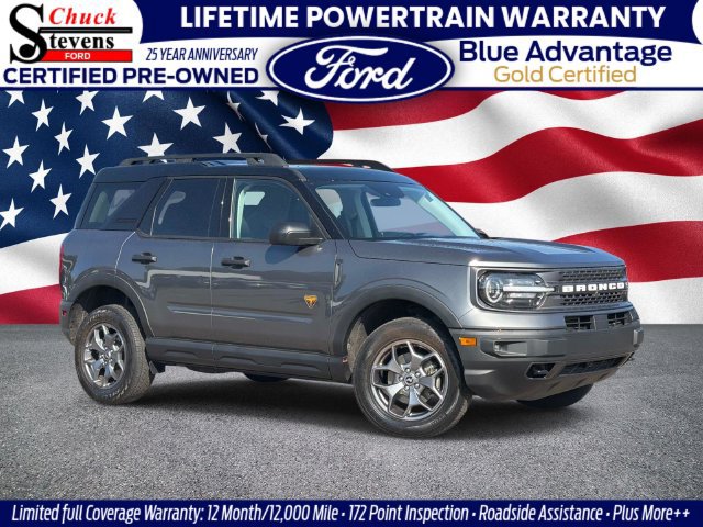 Certified 2023 Ford Bronco Sport Badlands