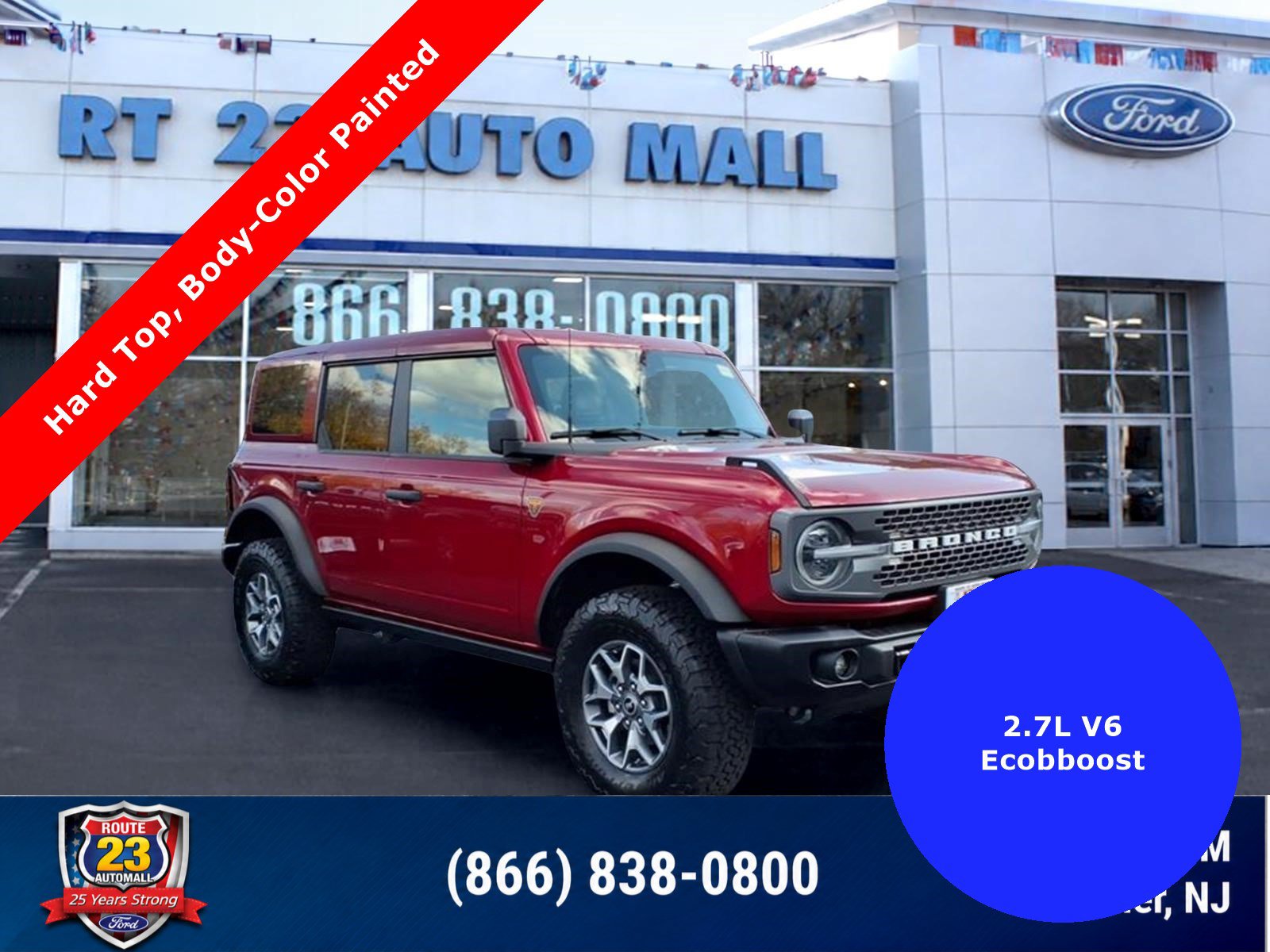 Certified 2025 Ford Bronco Badlands AWD/4WD image 1