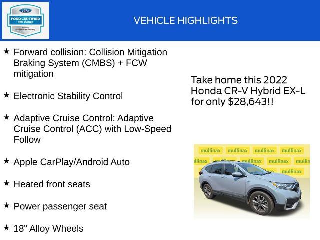 Used 2022 Honda CR-V EX-L image 18