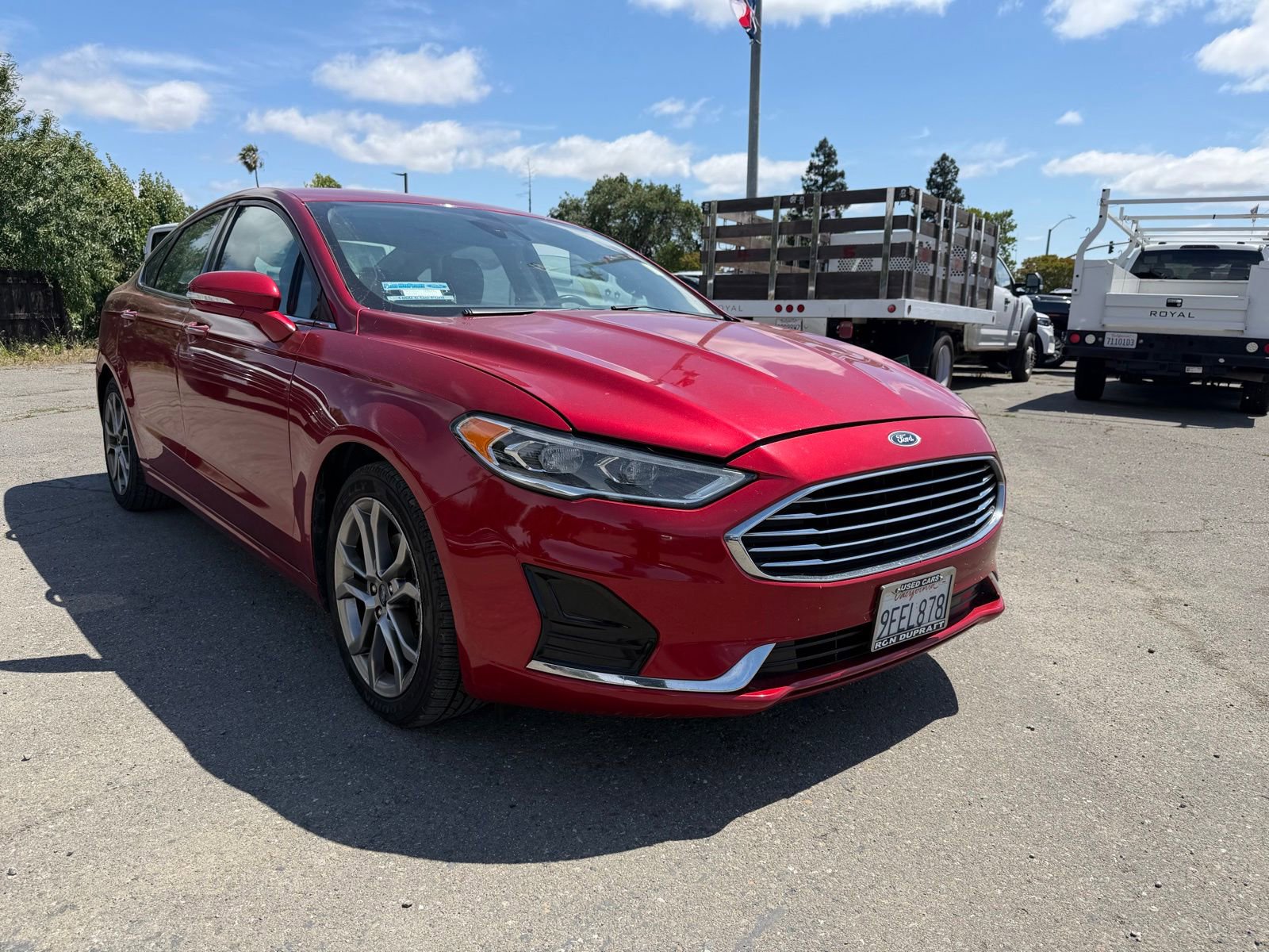 Certified 2020 Ford Fusion SEL FWD image 7