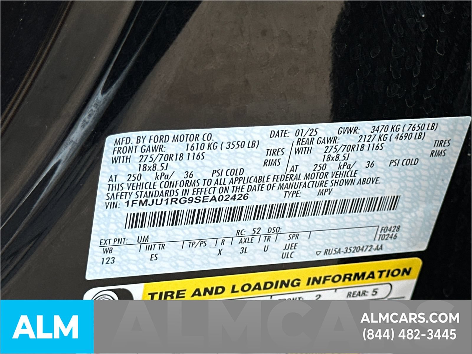 Certified 2025 Ford Expedition Tremor AWD/4WD image 39