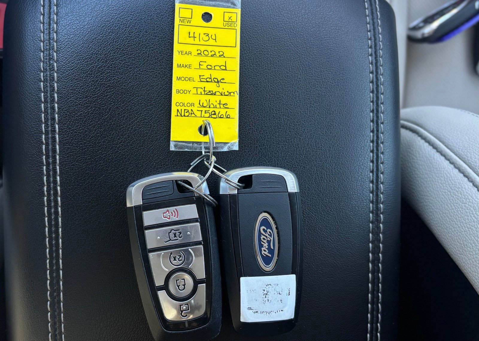 Certified 2022 Ford Edge Titanium w/ Equipment Group 301A image 53