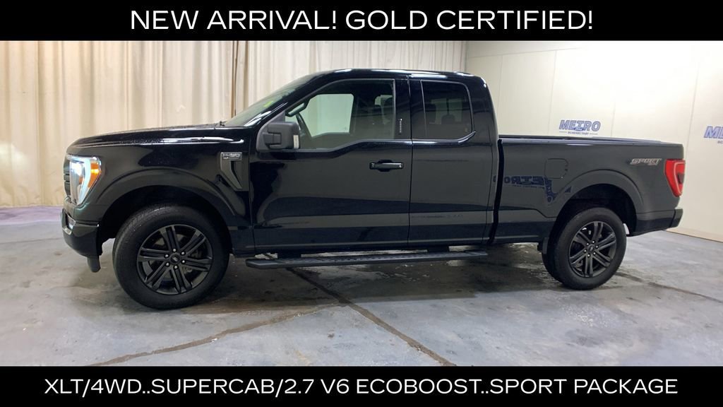 Certified 2022 Ford F150 XLT w/ Equipment Group 302A High image 3