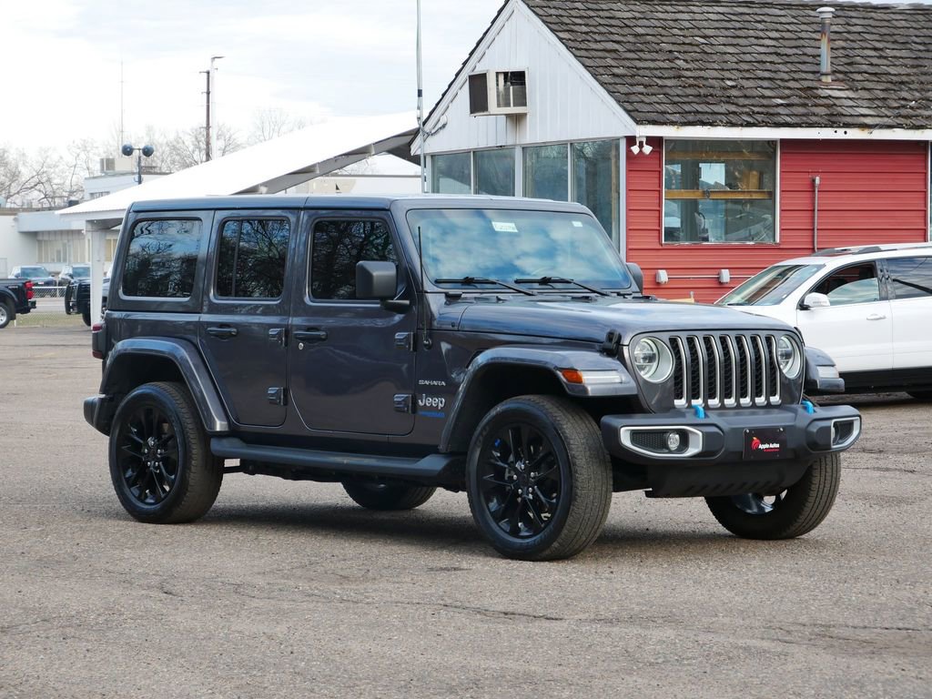 Used 2022 Jeep Wrangler Unlimited Sahara w/ Cold Weather Group image 1