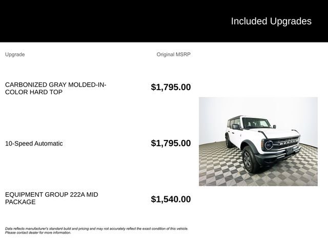 Certified 2025 Ford Bronco Big Bend AWD/4WD image 6