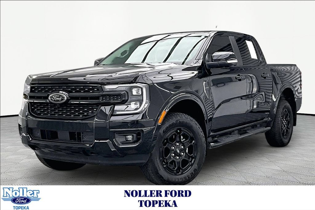 Certified 2025 Ford Ranger Lariat w/ Black Appearance Package AWD/4WD image 1