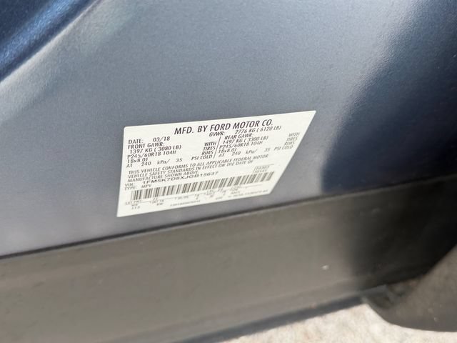 Certified 2018 Ford Explorer XLT w/ Equipment Group 202A FWD image 19