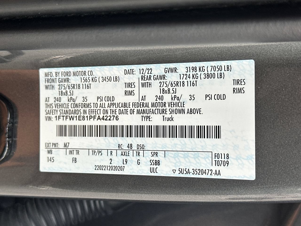 Certified 2023 Ford F150 XLT w/ Equipment Group 302A High AWD/4WD image 34