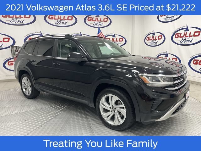 Used 2021 Volkswagen Atlas SE w/ Panoramic Sunroof Package