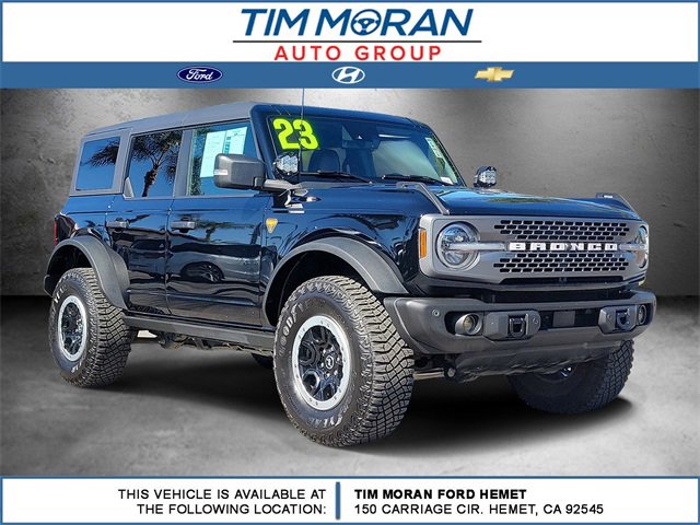 Certified 2023 Ford Bronco Badlands