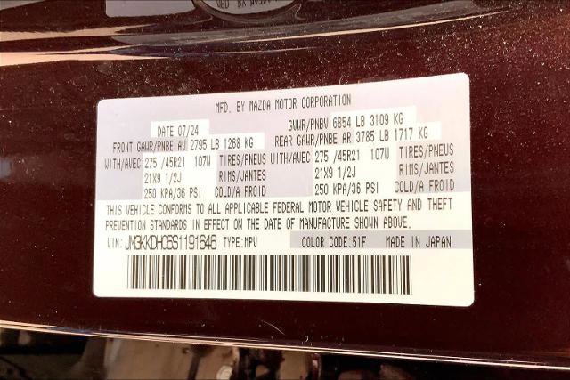 Used 2025 MAZDA CX-90 3.3 Turbo S w/ Premium Package image 34