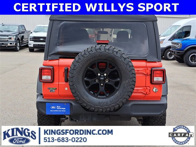Used 2022 Jeep Wrangler Unlimited Willys image 4