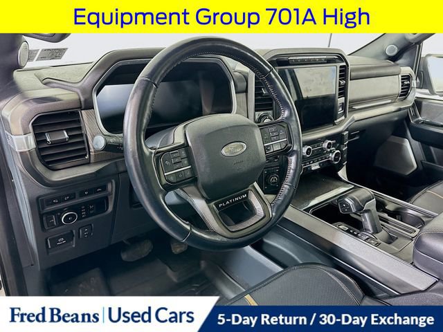 Certified 2023 Ford F150 Platinum w/ Equipment Group 701A High image 12