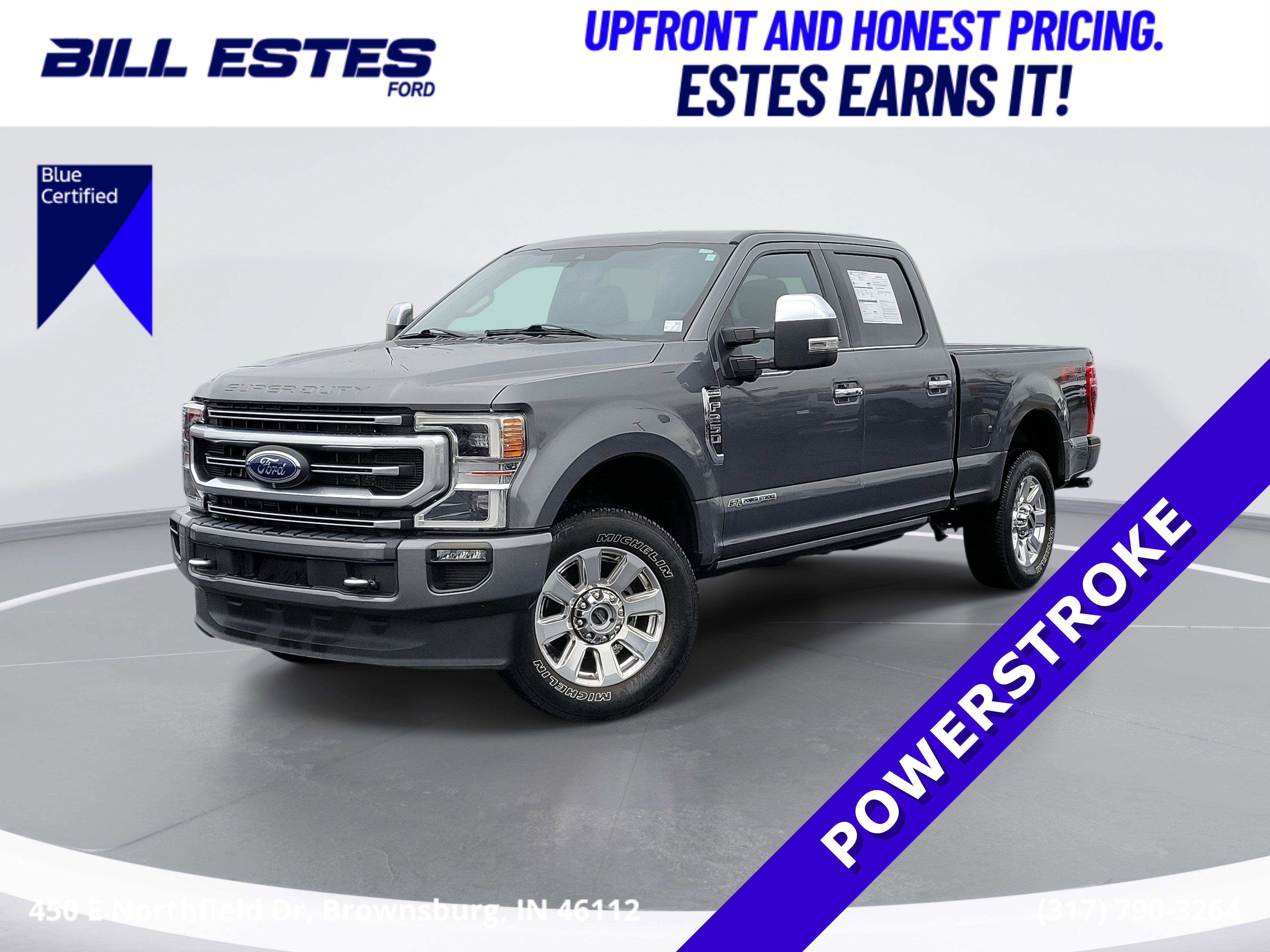 Certified 2022 Ford F250 Platinum w/ FX4 Off-Road Package image 1
