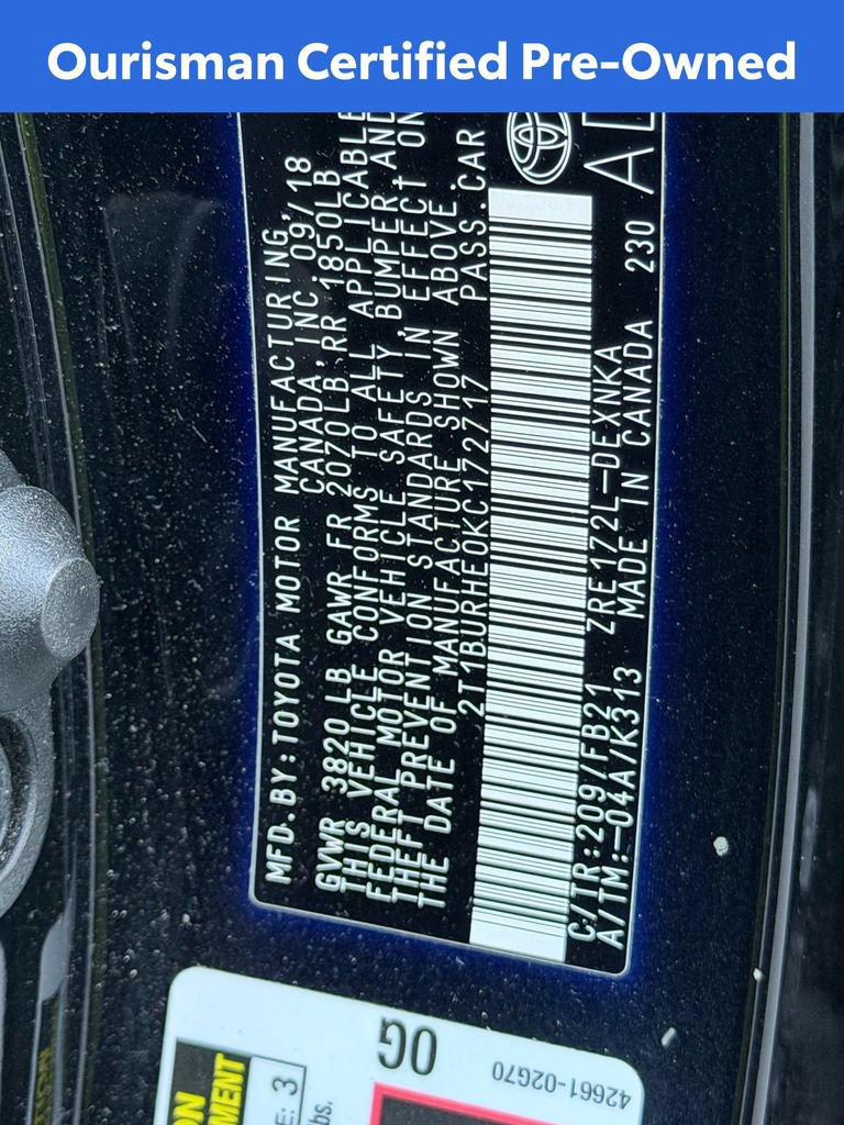 Used 2019 Toyota Corolla LE FWD image 29