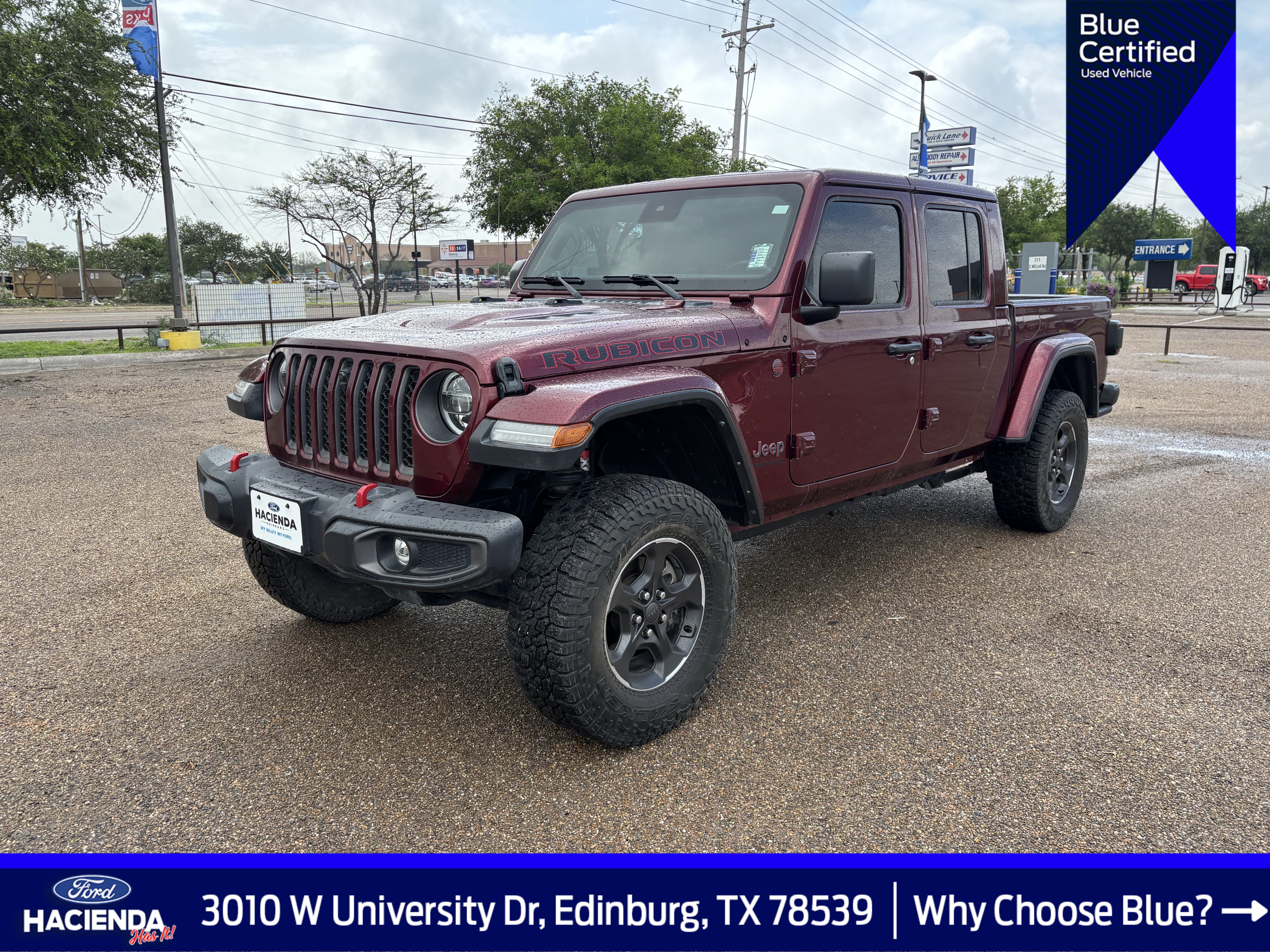 Used 2022 Jeep Gladiator Rubicon w/ LED Lighting Group AWD/4WD image 1