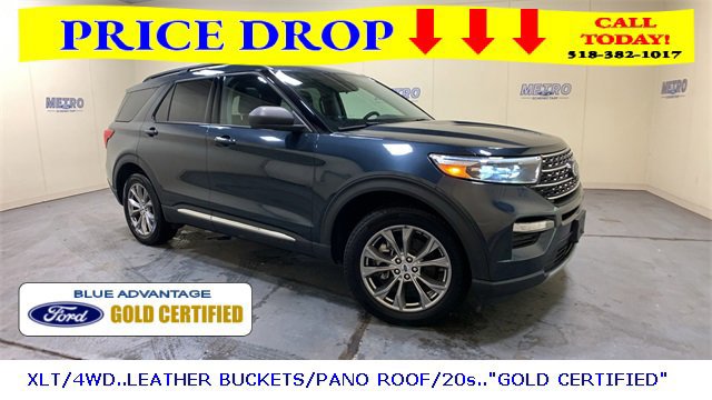 Certified 2022 Ford Explorer XLT w/ Equipment Group 202A image 8