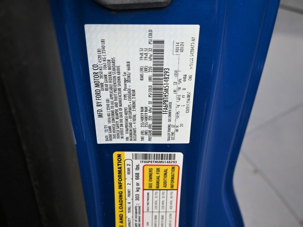 Certified 2021 Ford Mustang Coupe w/ Equipment Group 101A image 16