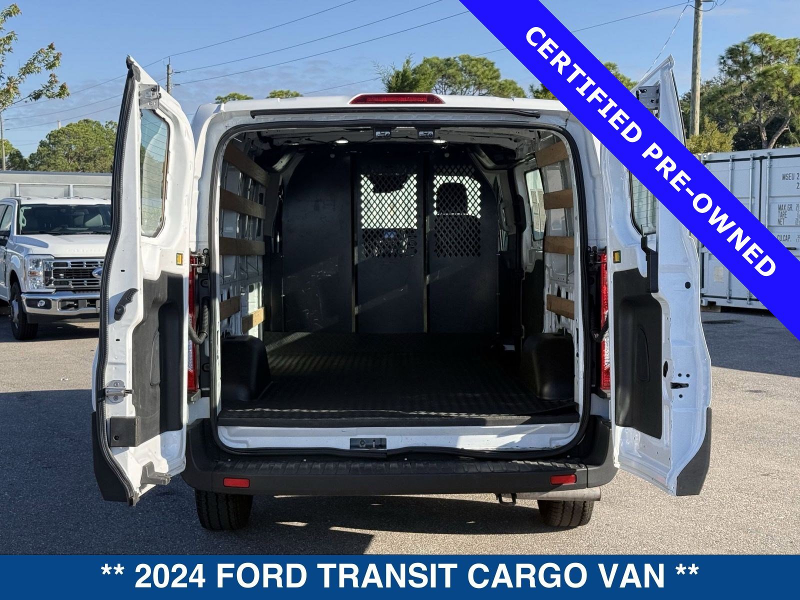 Certified 2024 Ford Transit 250 Low Roof w/ Exterior Upgrade Package RWD image 13