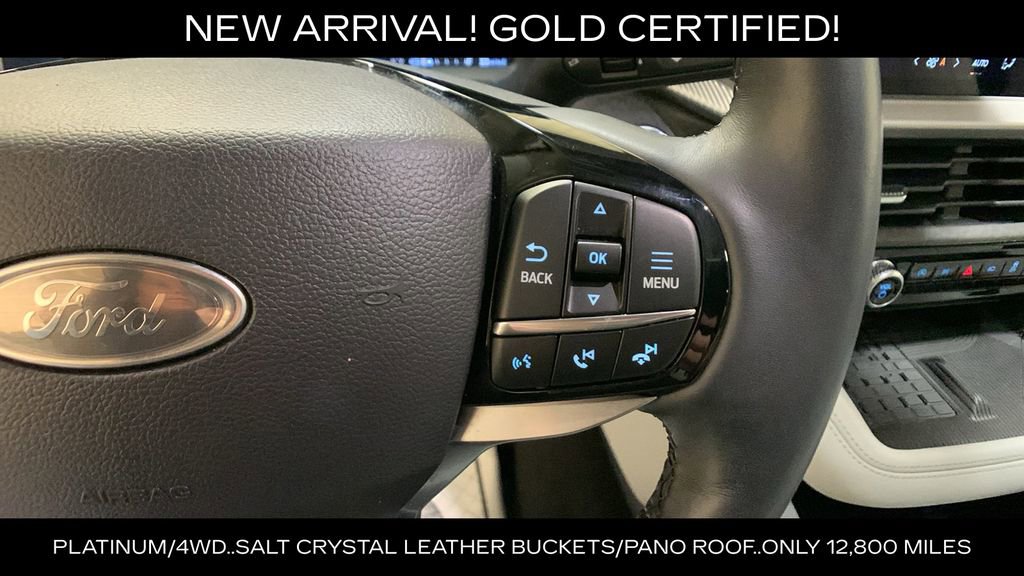 Certified 2025 Ford Explorer Platinum w/ LUX Leather Package AWD/4WD image 41