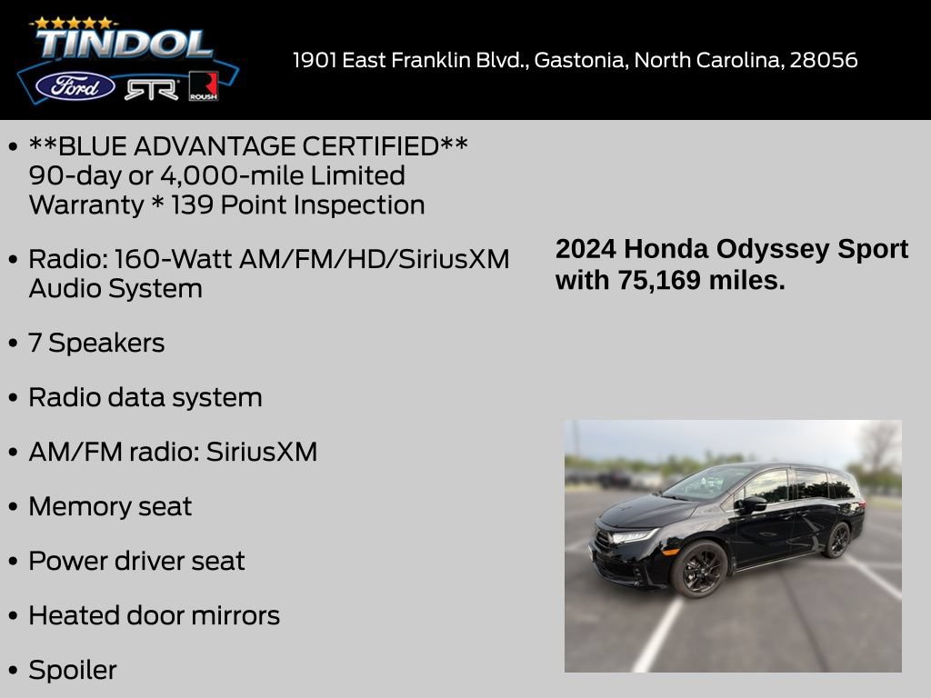 Used 2024 Honda Odyssey Sport image 11