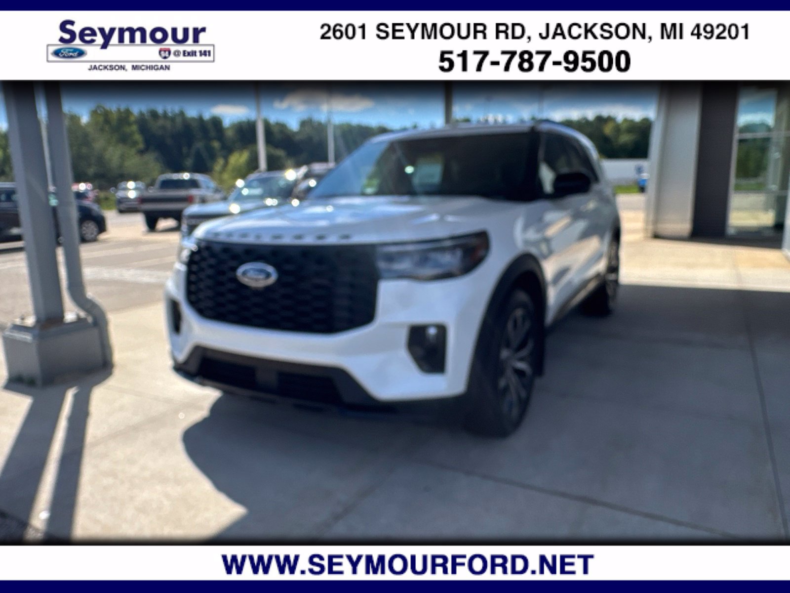 Certified 2025 Ford Explorer ST-Line AWD/4WD image 1