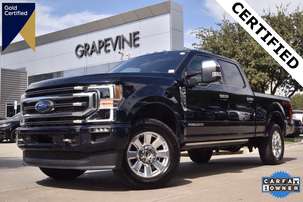 Certified 2021 Ford F250 Platinum w/ FX4 Off-Road Package