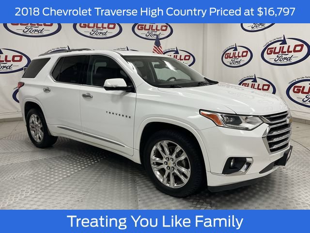 Used 2018 Chevrolet Traverse High Country w/ LPO, Cargo Package AWD/4WD image 1