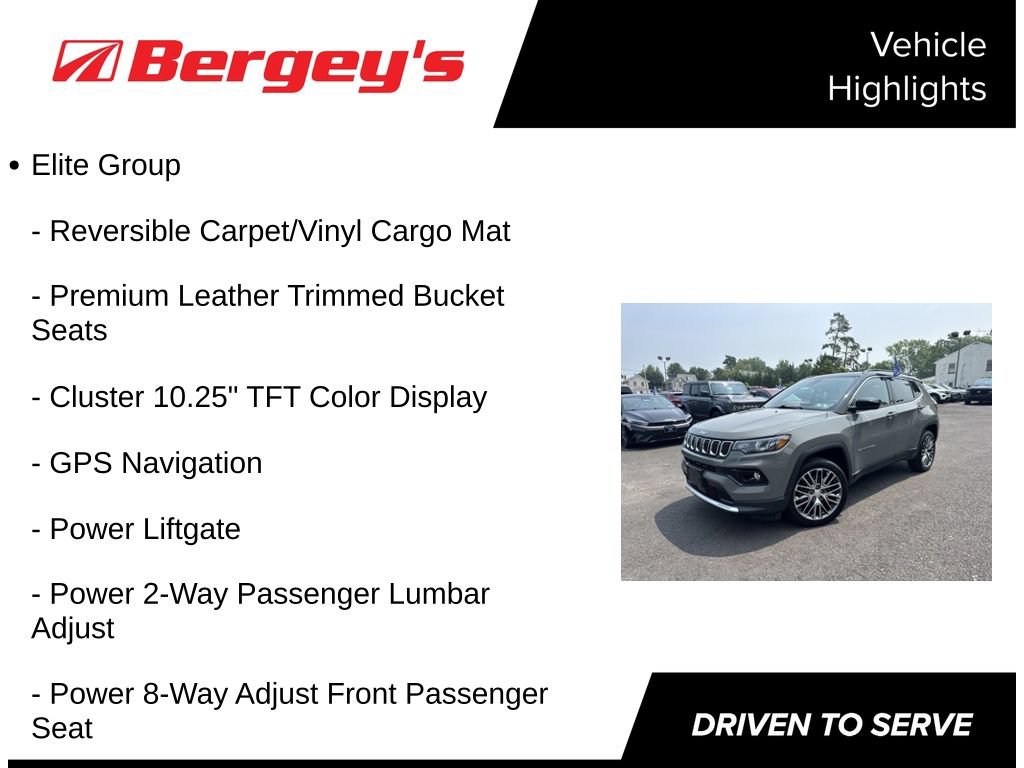 Used 2023 Jeep Compass Limited w/ Elite Group AWD/4WD image 5