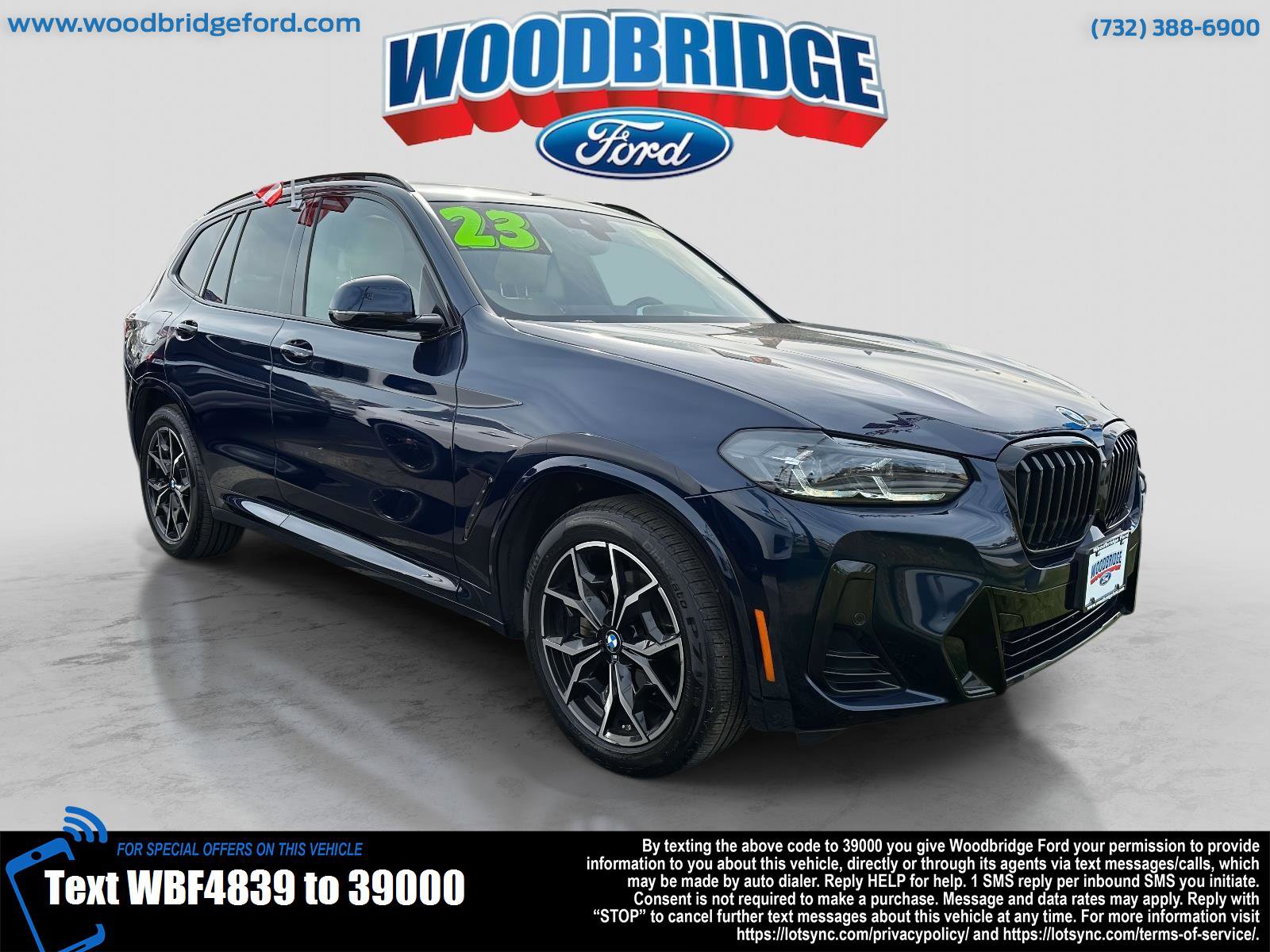 Used 2023 BMW X3 xDrive30i w/ M Sport Package