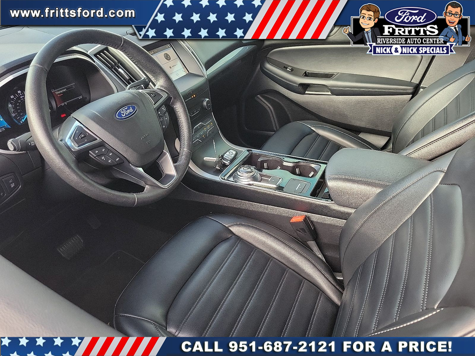 Certified 2019 Ford Edge SEL w/ Equipment Group 201A FWD image 3