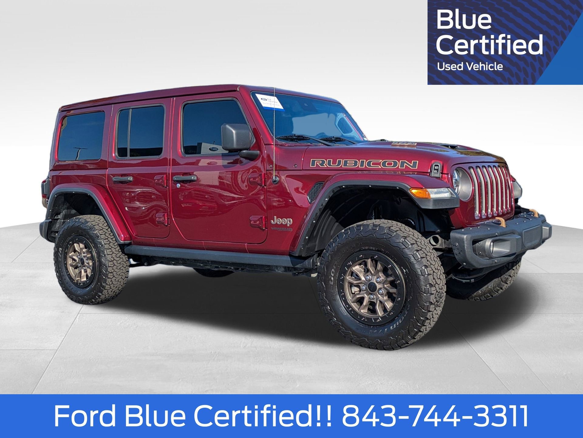 Used 2022 Jeep Wrangler Unlimited Rubicon AWD/4WD image 1