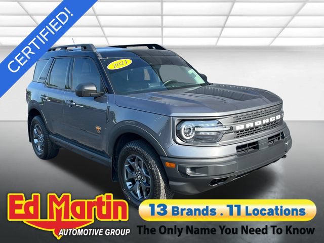 Certified 2021 Ford Bronco Sport Badlands w/ Badlands Package AWD/4WD image 1