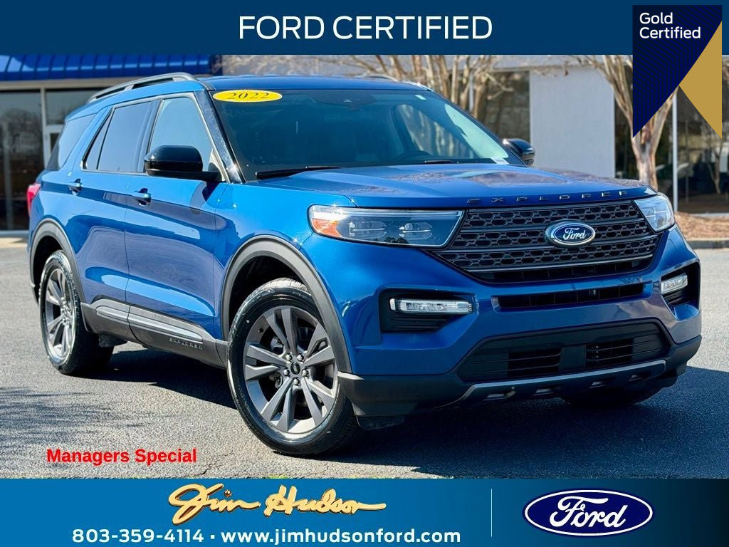 Certified 2022 Ford Explorer XLT w/ Equipment Group 202A
