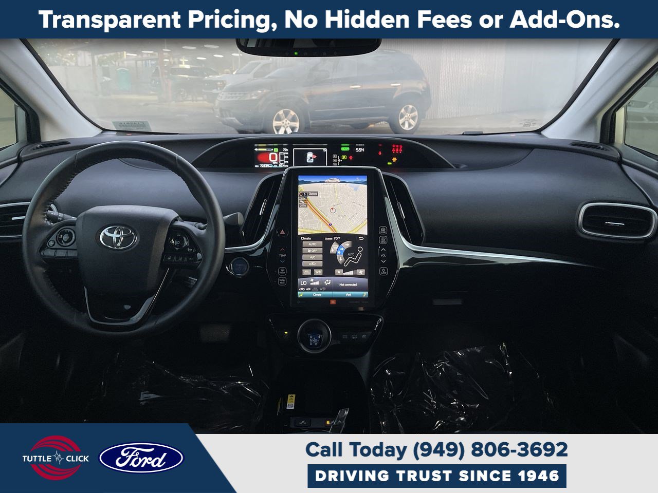 Used 2021 Toyota Prius Prime Limited w/ Carpet Mat Package (TMS) image 12