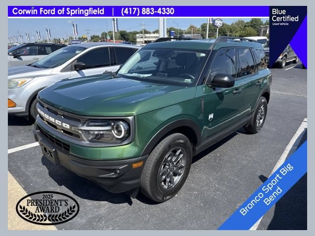Certified 2023 Ford Bronco Sport Big Bend w/ Convenience Package AWD/4WD 360° Tour
