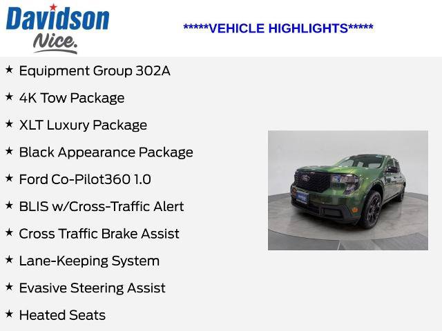 Certified 2025 Ford Maverick XLT w/ XLT Luxury Package AWD/4WD image 5