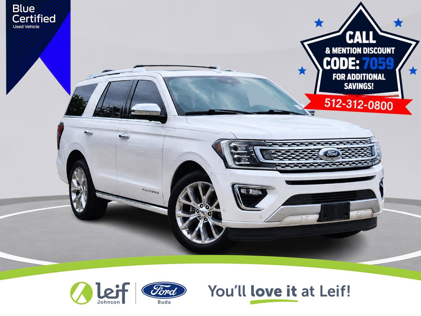 Certified 2019 Ford Expedition Platinum