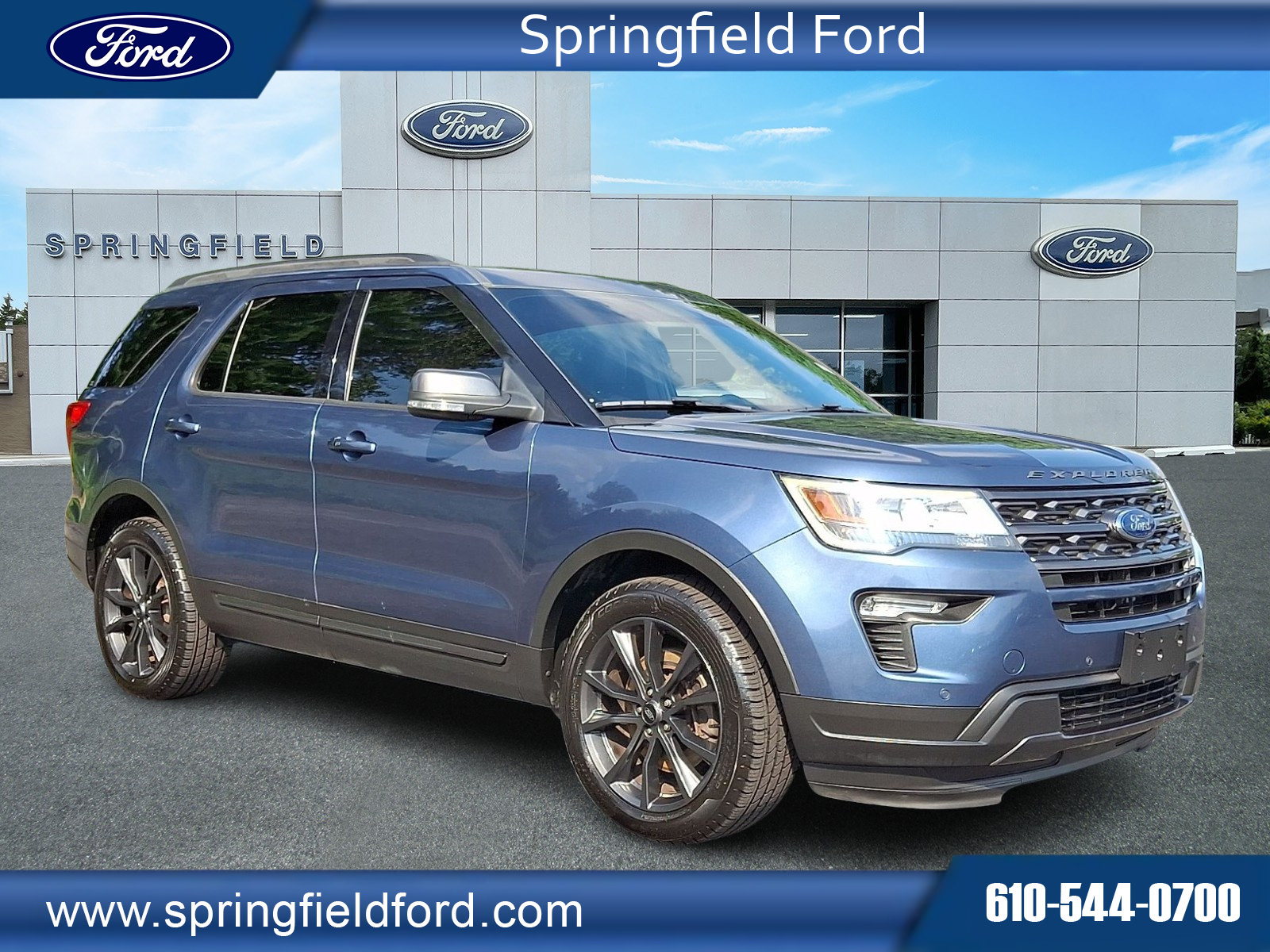 Certified 2018 Ford Explorer XLT w/ Equipment Group 202A