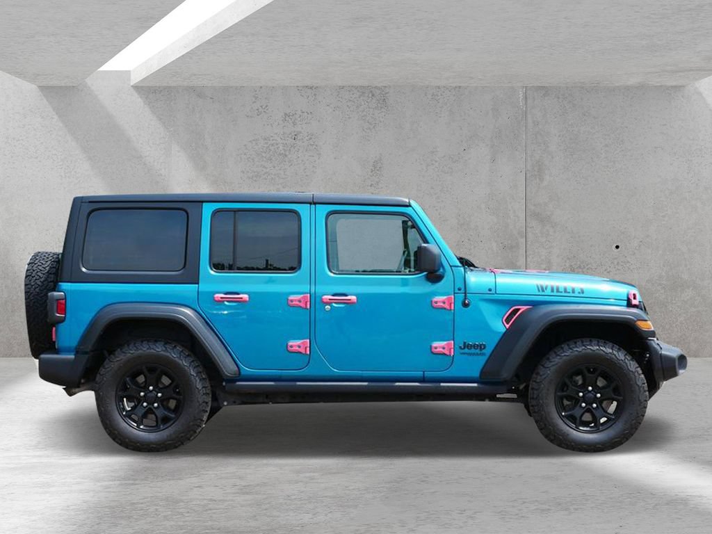 Used 2020 Jeep Wrangler Unlimited Sport AWD/4WD image 2