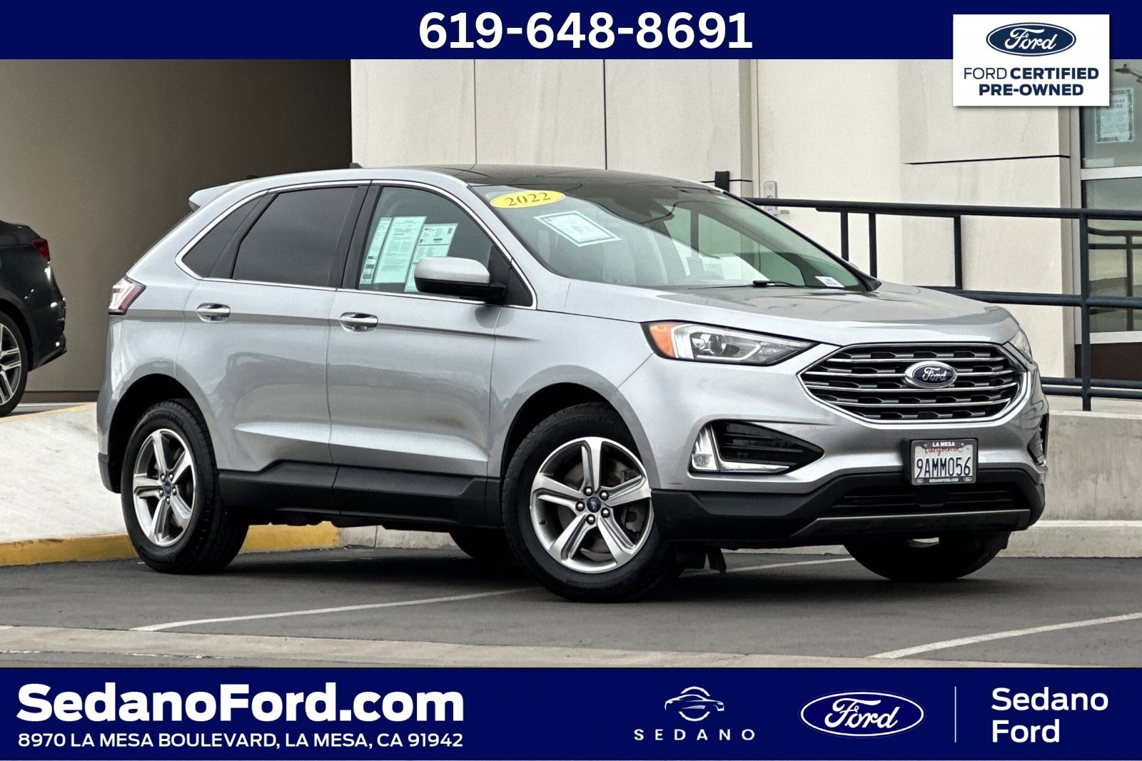 Certified 2022 Ford Edge SEL w/ Convenience Package image 1