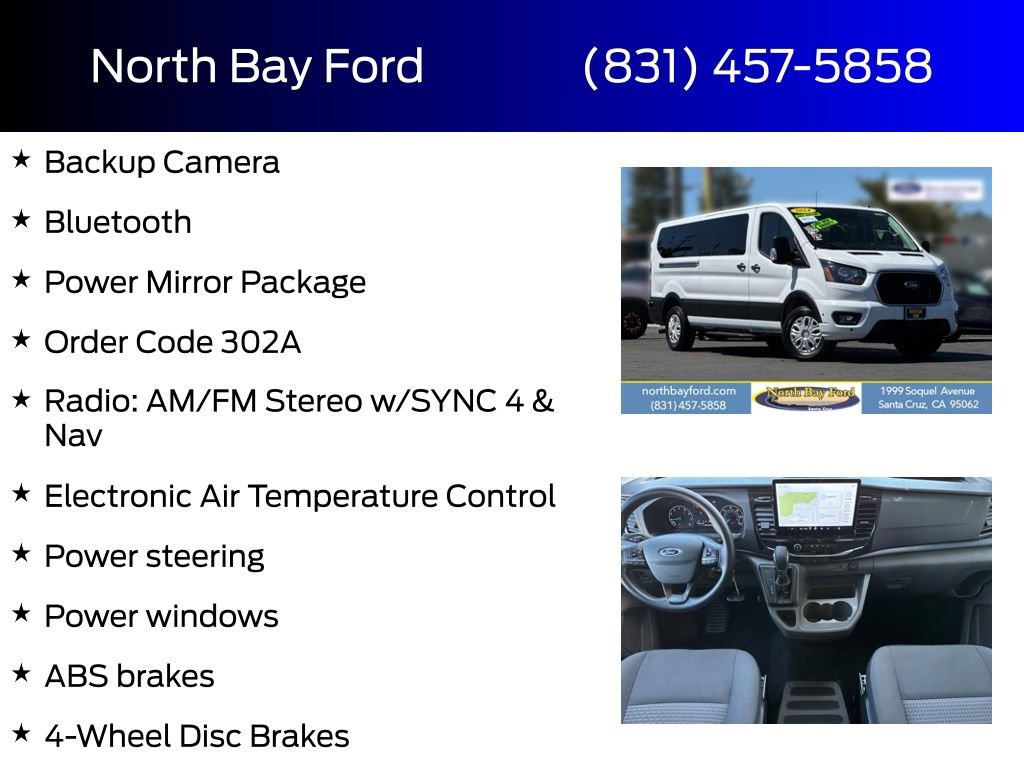 Certified 2024 Ford Transit 350 XLT RWD image 4