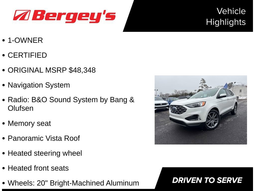 Certified 2023 Ford Edge Titanium image 8