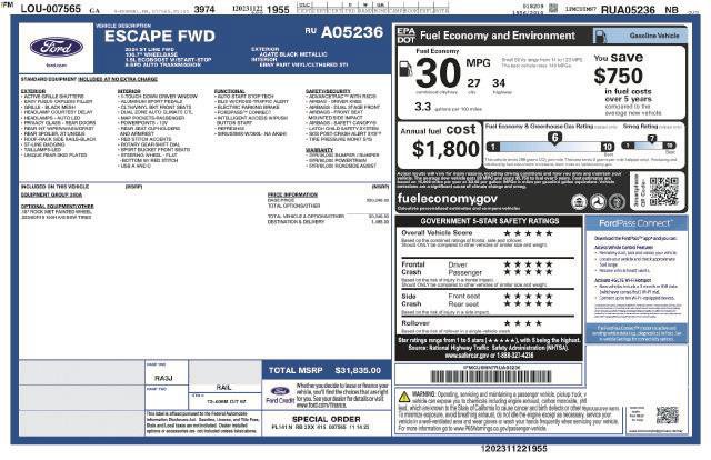 Certified 2024 Ford Escape ST-Line FWD image 7